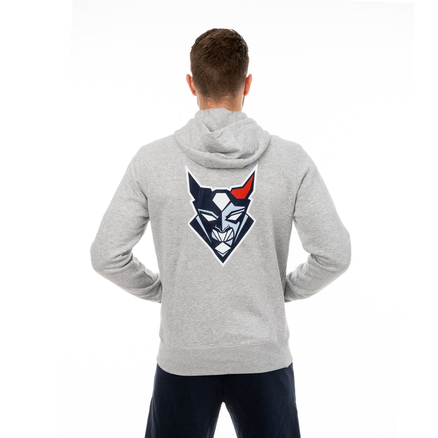 Zip-Hoodie 'Schrift'