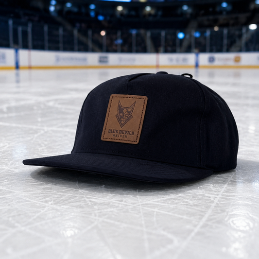 Cap Leder 'Patch' BDW