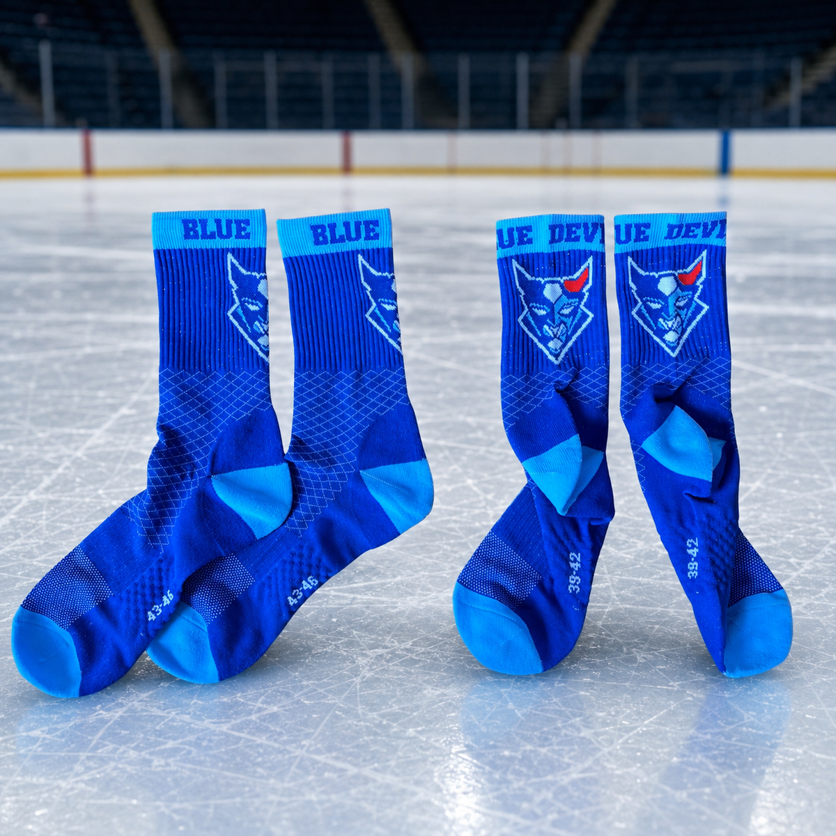 Socken BDW blau
