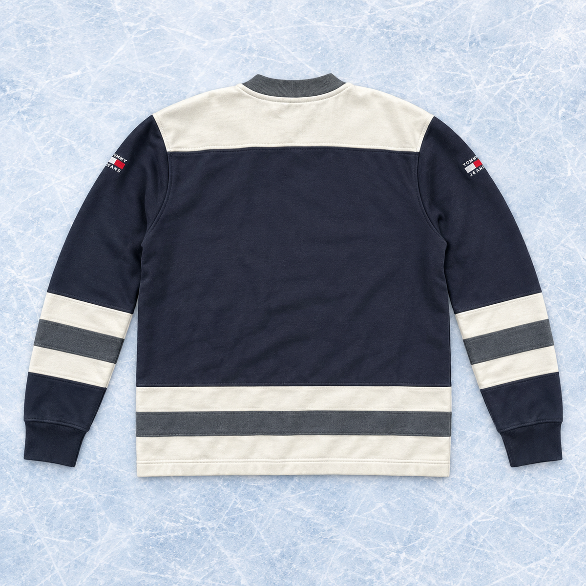 NEU Hockey Hoodie Stripe NEU NEU NEU