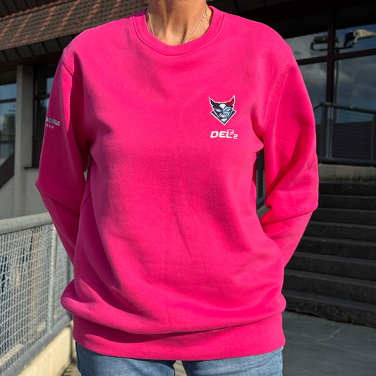 Sweatshirt gestickt 'PINK'