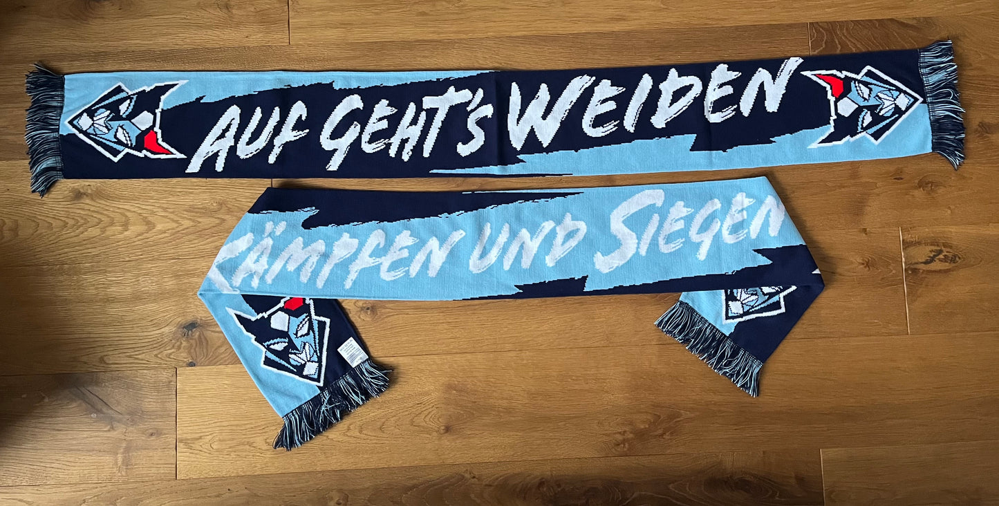 Schal Blue Devils 'auf gehts Weiden'