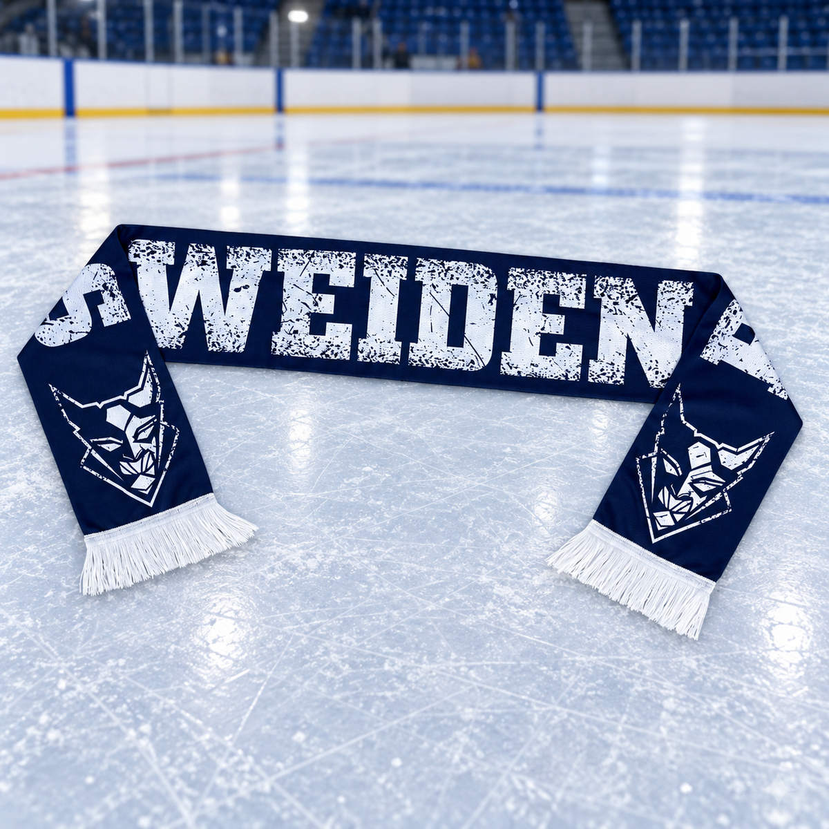 Seidenschal BDW 'Eisfläche'