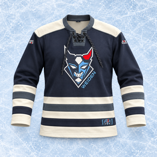 NEU Hockey Sweatshirt Stripe NEU NEU NEU